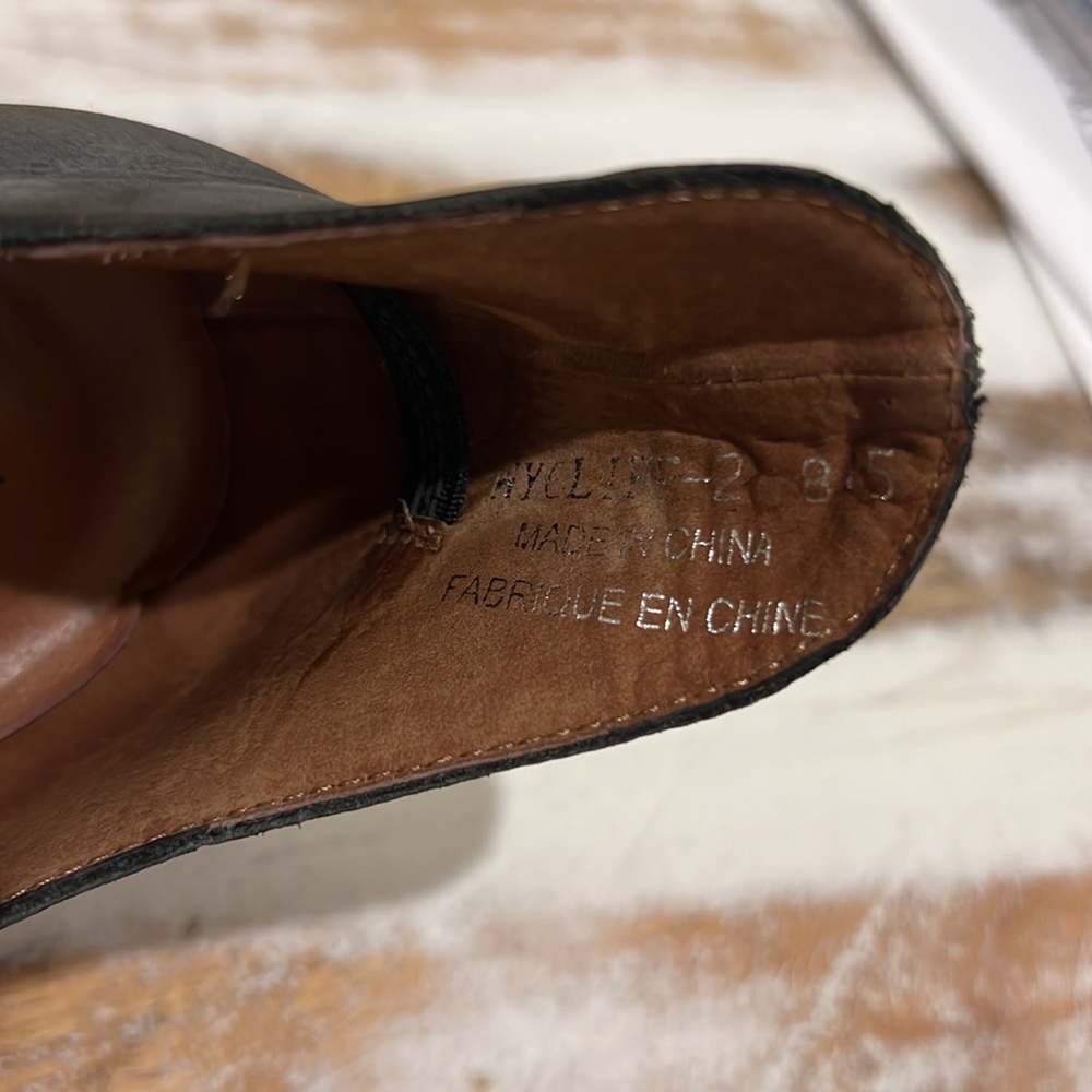 Jeffrey Campbell Wycliff Western Booties Size 8.5 - Picture 4 of 6